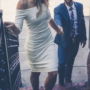 White Midi Dress